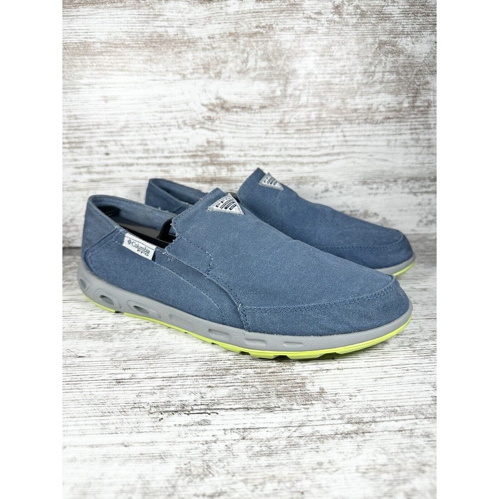 Men’s Columbia Bahama Vent PFG Blue Fishing/Boat Shoes Sz 8